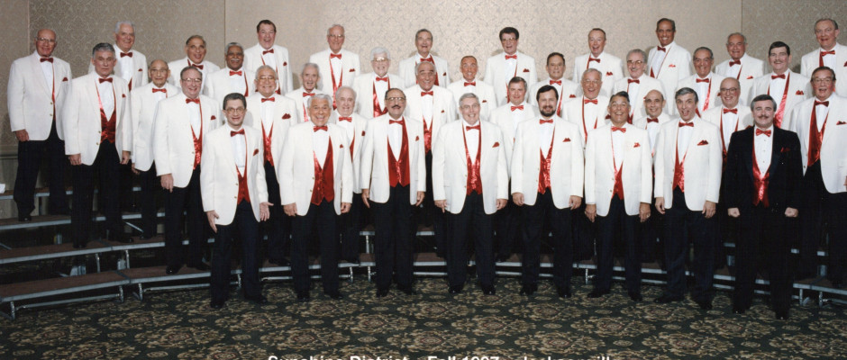 It&#039;s great to be a barbershopper in 1997!